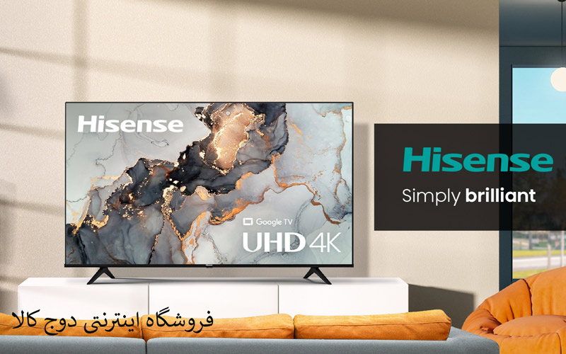تلویزیون هایسنس 58A61H سایز 58 اینچ- قیمت تلویزیون هایسنس 58A61H سایز 58 اینچ