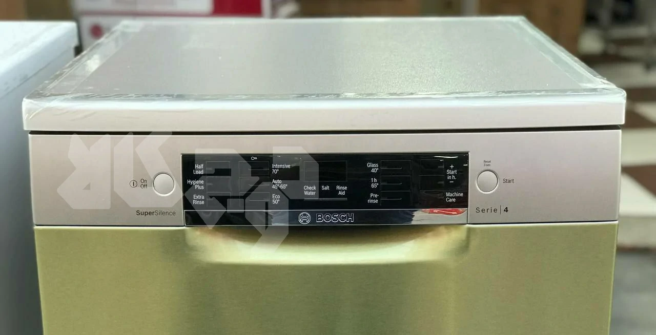 ماشین ظرفشویی بوش سری 4 نقره ای