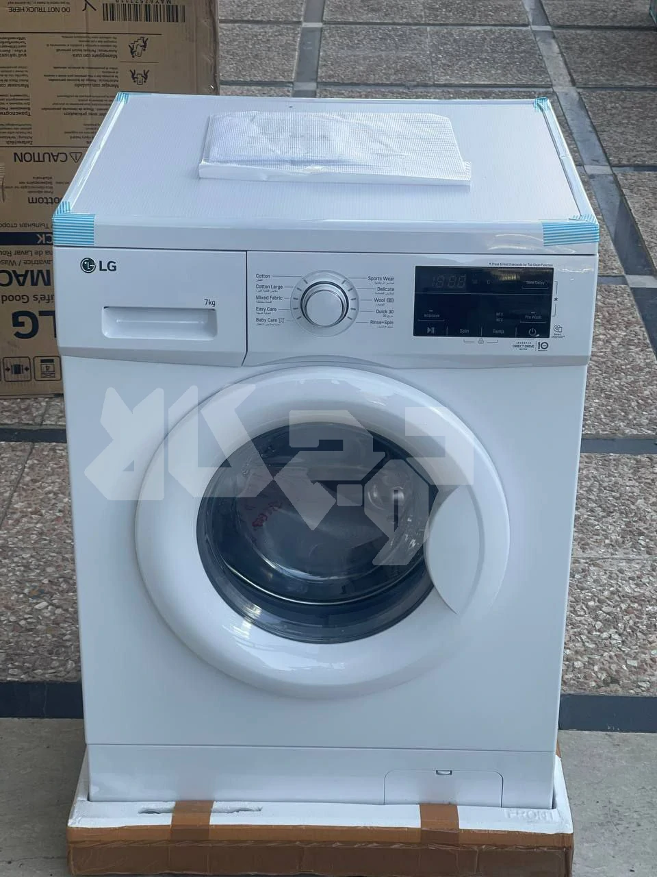 ماشین لباسشویی ال جی 2J3 سفید 7 کیلویی - LG 2J3